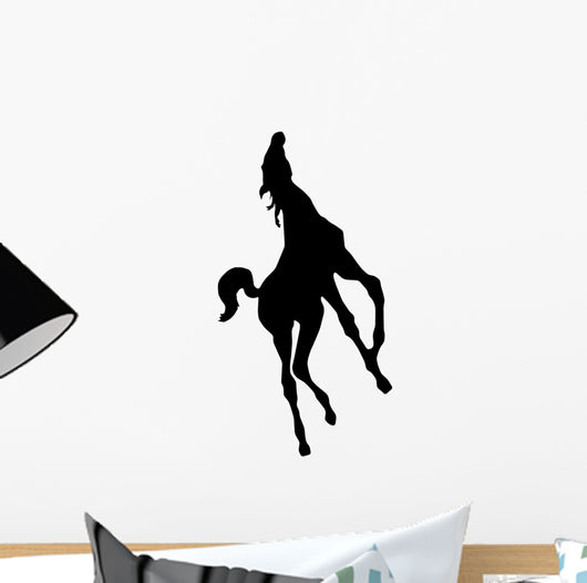 Whinnying Electric Horse Foal Wall Decal