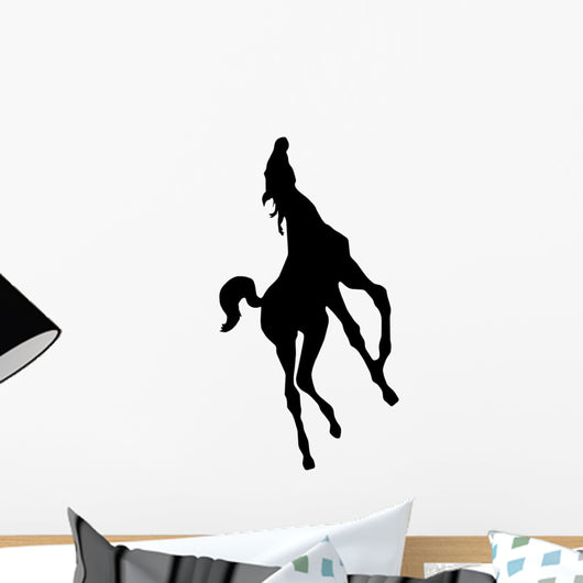Whinnying Electric Horse Foal Wall Decal