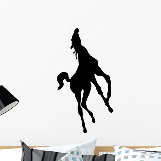 Whinnying Electric Horse Foal Wall Decal