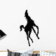 Whinnying Electric Horse Foal Wall Decal