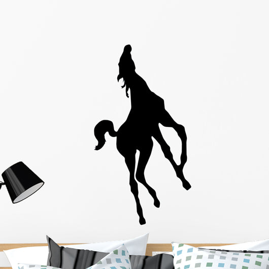 Whinnying Electric Horse Foal Wall Decal