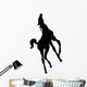 Whinnying Electric Horse Foal Wall Decal