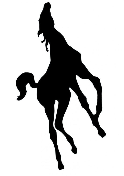 Whinnying Electric Horse Foal Wall Decal