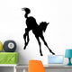 Happily Playing Colt Horse Wall Decal