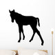 Silhouetted Foal Horse Wall Decal