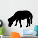 Hairy Shetland Pony Wall Decal