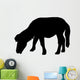 Hairy Shetland Pony Wall Decal
