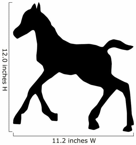Brand New Baby Horse Wall Decal