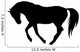 Prancer Prancing Horse Wall Decal