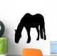 Grazing Horse Silhouette Wall Decal