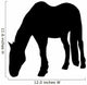 Grazing Horse Silhouette Wall Decal
