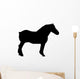 Black Workhorse Wall Decal
