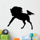 Excited Horse Silhouette Wall Decal