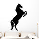 Horse Rearing Facing Right Wall Decal