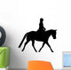 Horseback Rider Walking Wall Decal