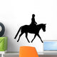 Horseback Rider Walking Wall Decal