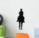 Horseback Rider Front Wall Decal