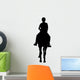Horseback Rider Front Wall Decal