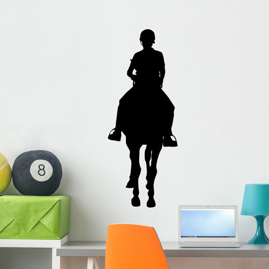 Horseback Rider Front Wall Decal