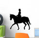 Horseback Rider Prancing Wall Decal