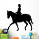Horseback Rider Prancing Wall Decal