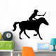Horseback Rider Wall Decal