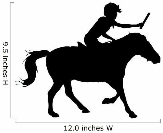 Horseback Rider Wall Decal