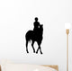 Horseback Rider Turning Wall Decal