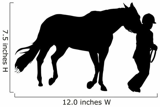 Horseback Rider Wall Decal