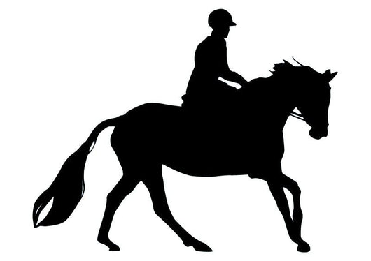 Horseback Rider Wall Decal
