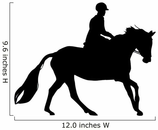 Horseback Rider Wall Decal