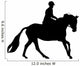 Horseback Rider Wall Decal