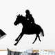 Horseback Rider Gallop Wall Decal