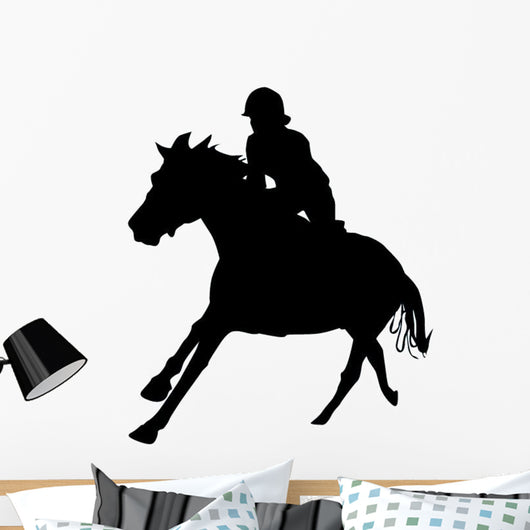 Horseback Rider Gallop Wall Decal
