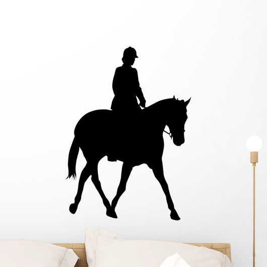 Horseback Rider Wall Decal