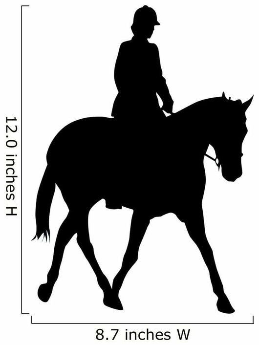 Horseback Rider Wall Decal