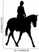 Horseback Rider Wall Decal