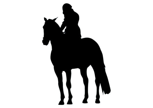 Horseback Rider Wall Decal