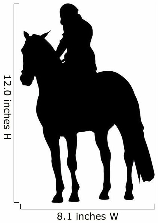 Horseback Rider Wall Decal