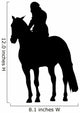 Horseback Rider Wall Decal