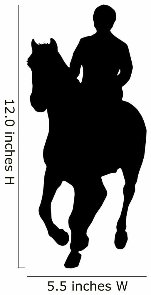 Horseback Rider Wall Decal