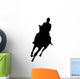 Horseback Riding Silhouette Wall Decal