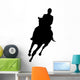 Horseback Riding Silhouette Wall Decal