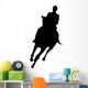 Horseback Riding Silhouette Wall Decal