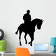 Horseback Riding Silhouette Wall Decal