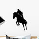 Horseback Riding Silhouette Wall Decal