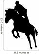 Horseback Riding Silhouette Wall Decal