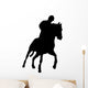 Horseback Riding Silhouette Wall Decal
