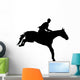 Horseback Riding Silhouette Wall Decal