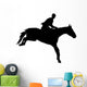 Horseback Riding Silhouette Wall Decal